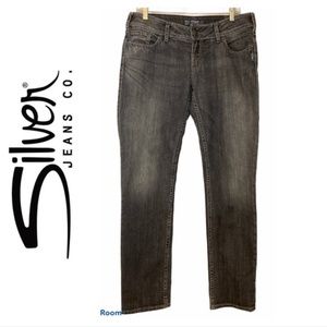 Silver Black Suki Skinny Jeans